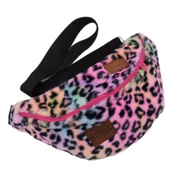 Cross Body Bag Regenbogen Leo Plüsch